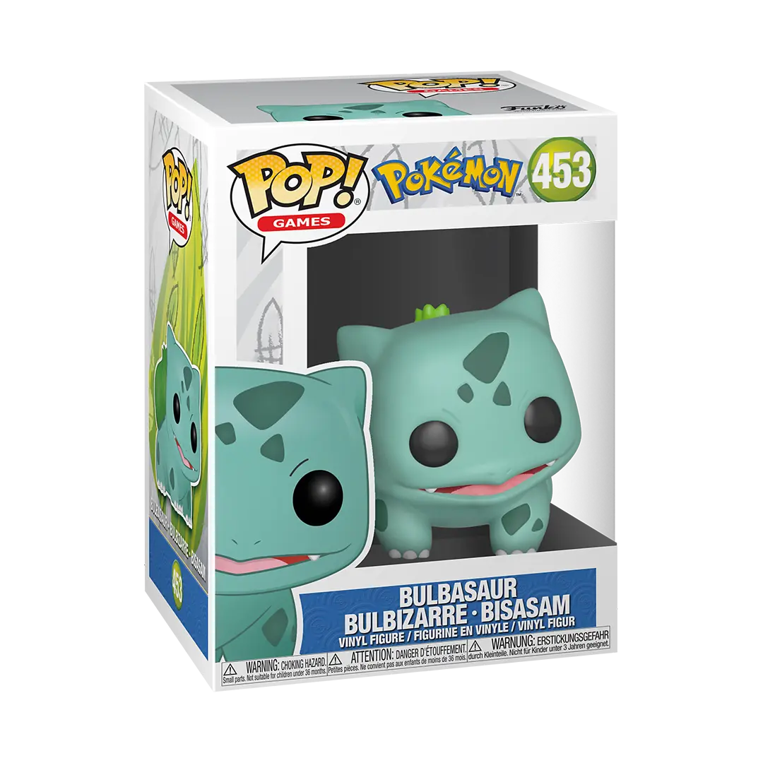 Funko POP! Games: Pokémon – Bulbasaur / Bisasam #453