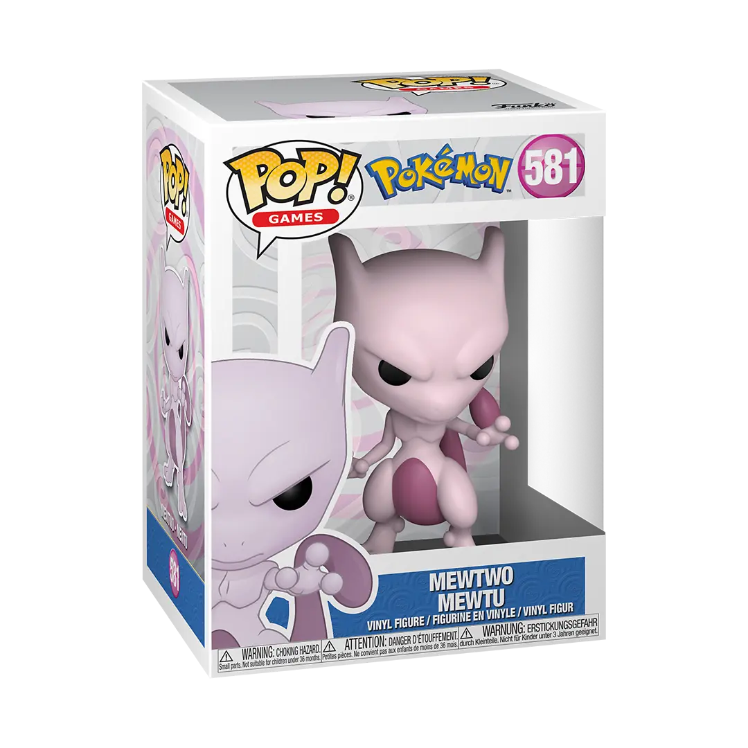 Funko POP! Games: Pokémon – Mewtwo / Mewtu #581