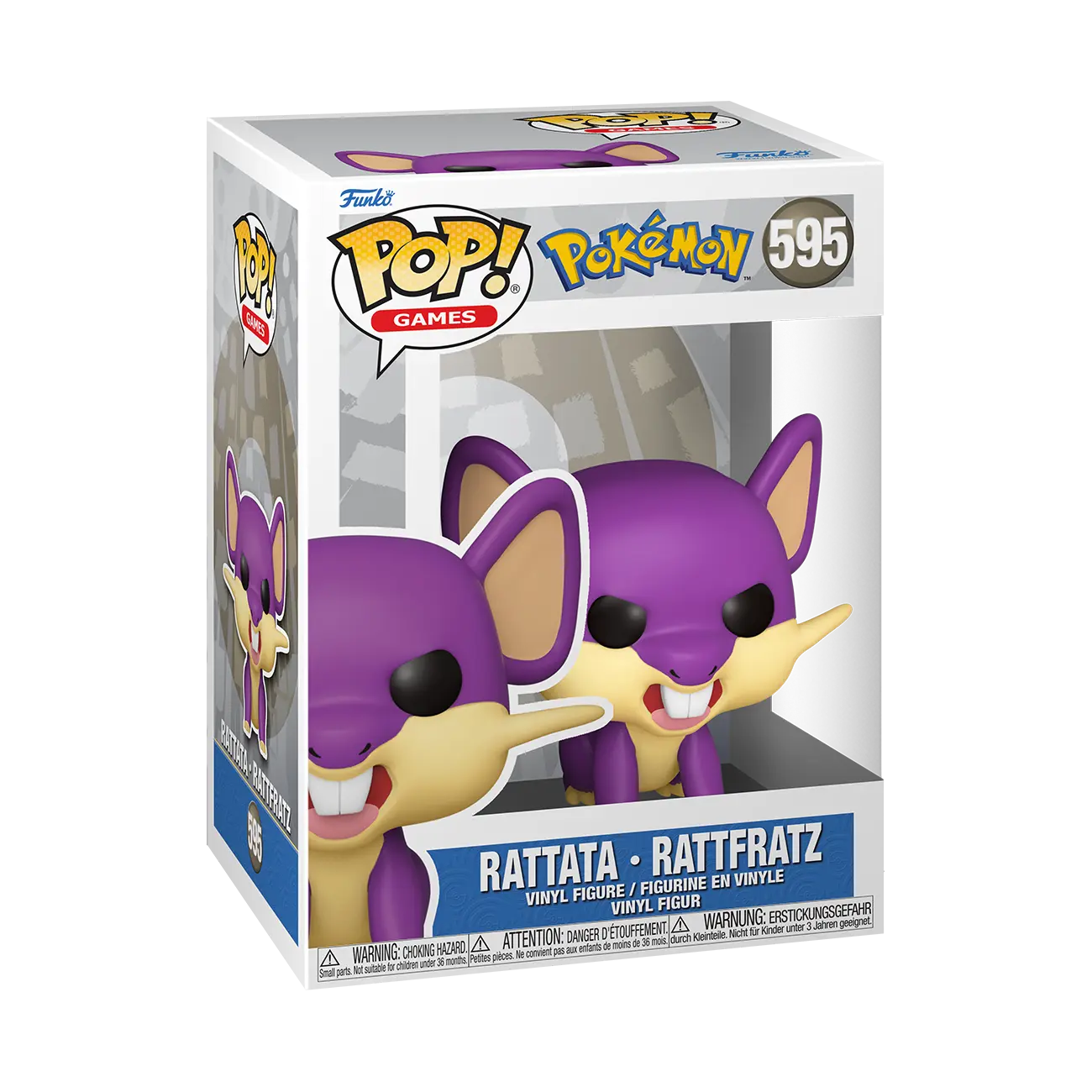 Funko POP! Games: Pokémon – Rattata / Rattfratz #595