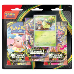 Pokémon Mega Entwicklung Optimale Ordnung 3er Blister – Deutsch