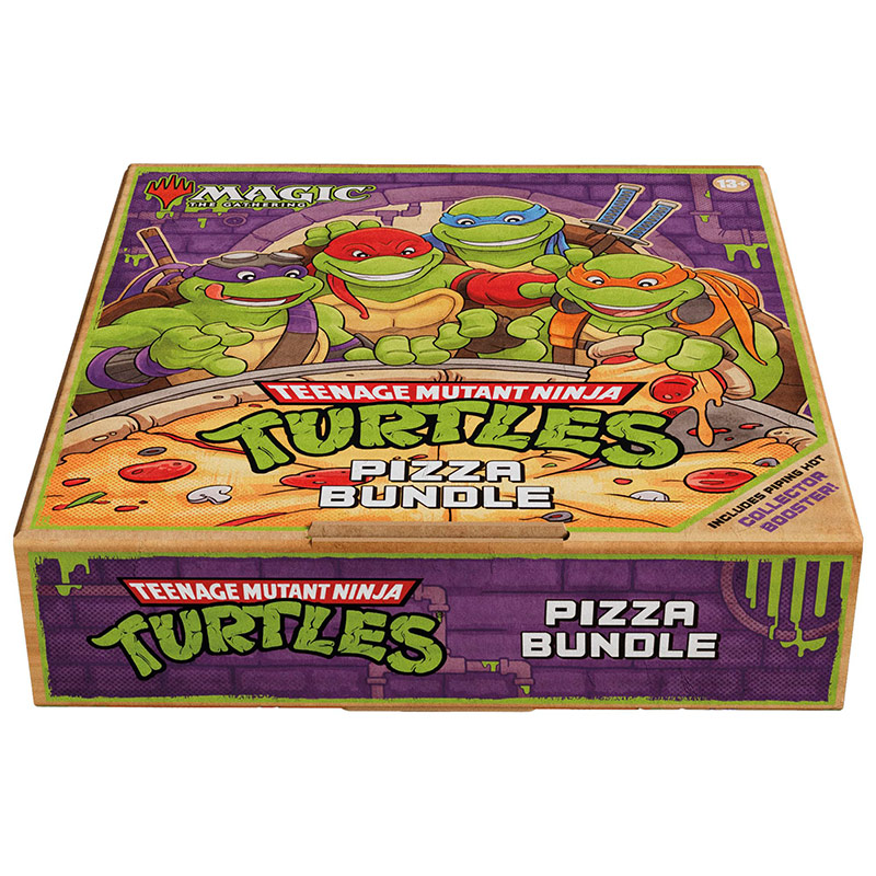 Magic the Gathering Teenage Mutant Ninja Turtles Pizza Bundle – Englisch