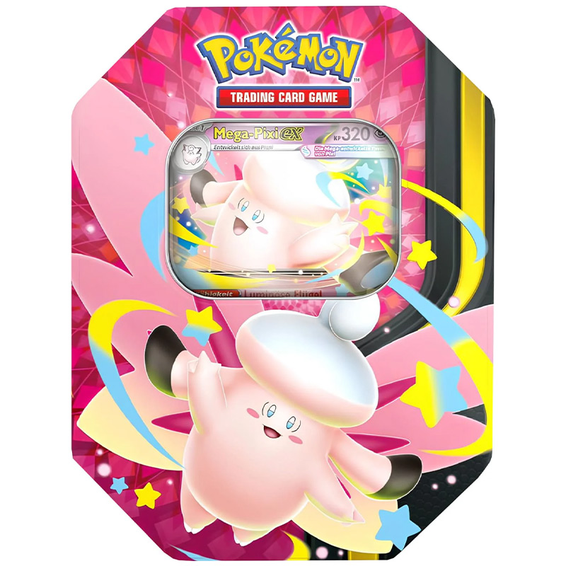 Pokémon Tin Box Mega-Pixi ex – Deutsch