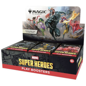 Magic the Gathering Marvel Super Heroes Play Booster Display – Englisch
