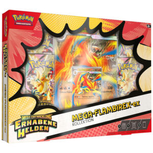 Pokémon Mega-Entwicklung Erhabene Helden Mega-ex-Kollektion – Deutsch Flambirex
