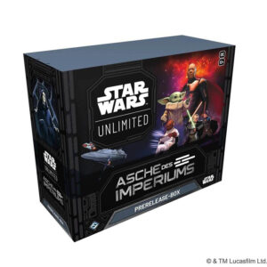 Star Wars Unlimited Asche des Imperiums Prerelease-Box – Deutsch