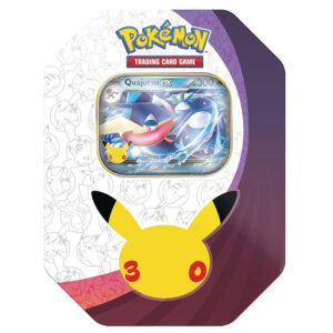 Pokémon 30 Jahre Celebration Tin Box – Deutsch Quajutsu-ex