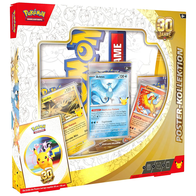 Pokémon 30 Jahre Poster-Kollektion – Deutsch