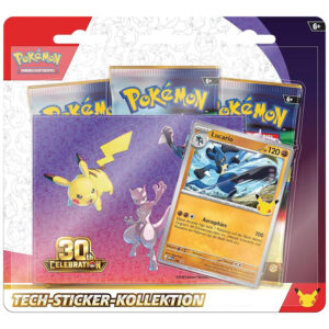 Pokémon 30 Jahre Tech-Sticker-Kollektion – Deutsch Lucario