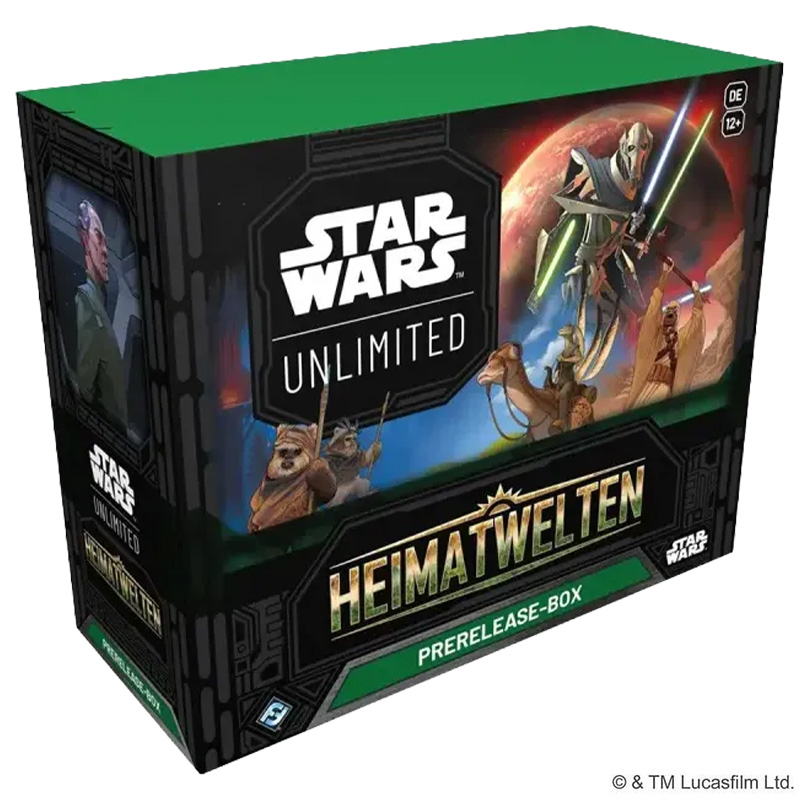 Star Wars Unlimited Heimatwelten Prerelease-Box – Deutsch